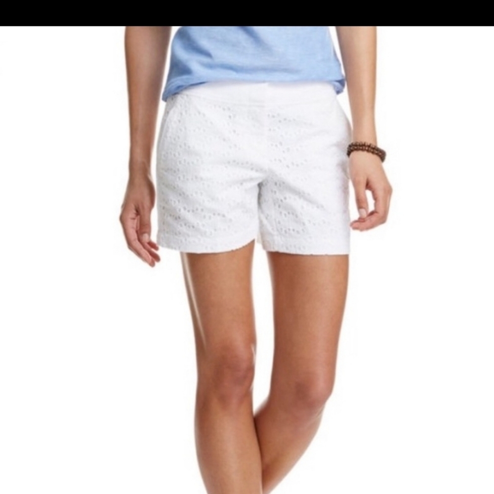 Nwot Cynthia Rowley white eyelet shorts, sz 6